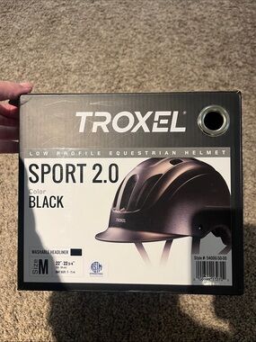 Troxel Sport 2.0 Kids Equestrian Helmet - Black